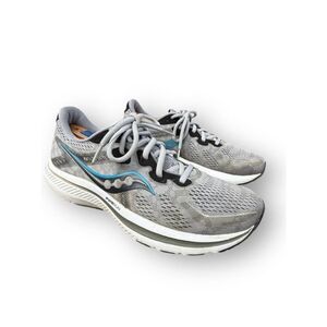 Saucony Omni 20 Men's Running Shoes Sneakers Alloy/Topaz Men's size 9.5